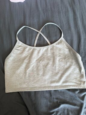 Light Green Crop Top